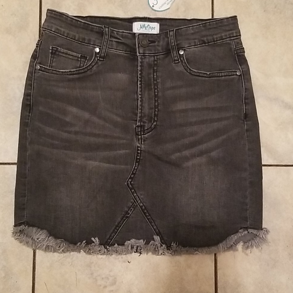 Ally Oops denim skirt